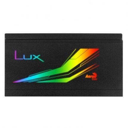 Fuente de Alimentación Aerocool LUX RGB 550M/ 550W/ Ventilador 12cm/ 80 Plus Bronze