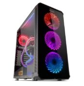 Caja Gaming Torre Nox Hummer TGX Rainbow