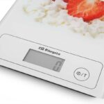 Báscula de Cocina Electrónica Orbegozo PC 1018/ hasta 5kg/ Blanca