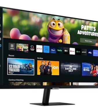 Smart Monitor Samsung M5 S32DM500EU 32"/ Full HD/ Smart TV/ Multimedia/ Negro