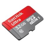 Tarjeta de Memoria SanDisk Ultra 32GB microSD HC UHS-I con Adaptador/ Clase 10/ 120MBs