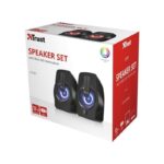 Altavoces Trust Gemi RGB/ 12W/ 2.0