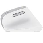 Ratón Ergonómico Inalámbrico Trust Bayo II/ Batería recargable/ Hasta 2400 DPI/ Blanco