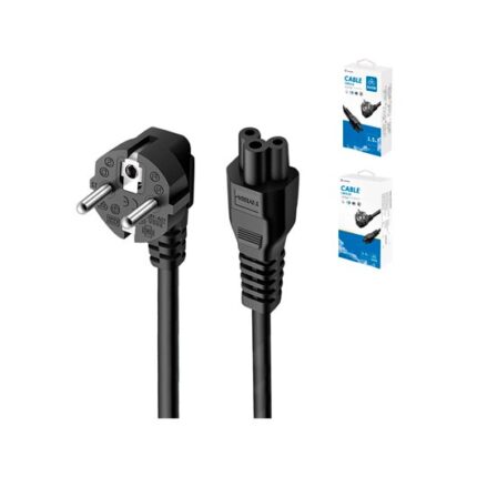 CABLE DE ALIMENTACIÓN UNICO DE COLA DE FLOR  1.5M