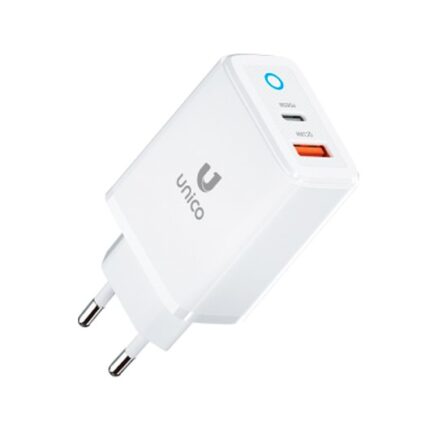 CARGADOR UNICO DUAL TIPO C Y USB A  65W