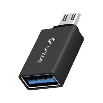 ADAPTADOR UNICO MICRO USB3.0 METALICO NEGRO