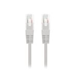 CABLE RED UTP CAT6 RJ45 NANOCABLE 30CM GRIS