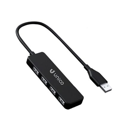 ADAPTADOR UNICO USB(A) A 4 USB(A) BLACK