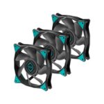 VENTILADOR 120X120 ICEBERG-THERMAL ICEGALE XTRA BLACK 3P