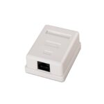 ROSETA SUPERFICIE 1XRJ45 CAT 5 AISENS BLANCO