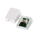 ROSETA SUPERFICIE 1XRJ45 CAT 5 AISENS BLANCO