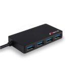 HUB 4 PUERTOS USB 3.0 NGS iHUB3.0 NEGRO