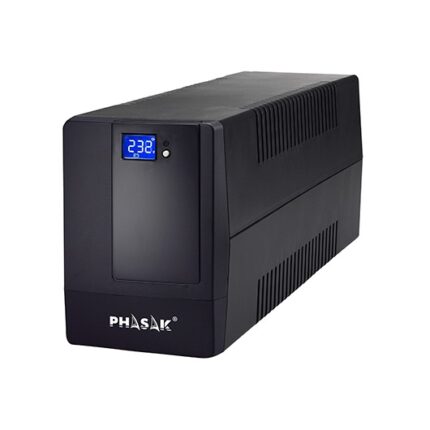 SAI/UPS 1000VA PHASAK DISPLAY LCD AVR 2XSCHUKO PH 9410