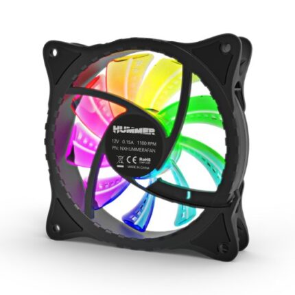 VENTILADOR 120X120 NOX HUMMER A-FAN ARGB