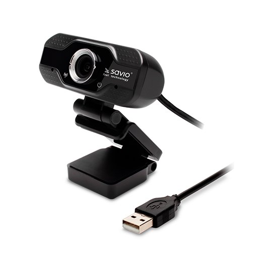 WEBCAM FULL HD USB-A NEGRO SAVIO AK-01