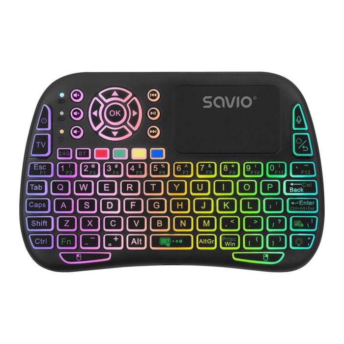 MINI TECLADO INALAMBRICO SMART TV SAVIO KW-04