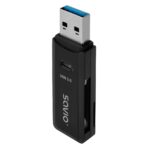 LECTOR DE TARJETAS SD - USB 3.0 NEGRO SAVIO AK-64