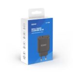 CARGADOR USB 3.0 DE CARGA RÁPIDA 30W SAVIO LA-06/B