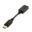 Conversor Aisens A125-0134/ DisplayPort Macho - HDMI Hembra/ 15cm/ Negro