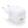 Cargador de Pared GaN Aisens ASCH-25W1P012-W/ 1xUSB Tipo-C/ 25W