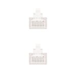 Cable de Red RJ45 UTP Nanocable 10.20.0105-W Cat.5e/ 5m/ Blanco