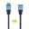 Cable Alargador HDMI Aisens A120-0452/ HDMI Macho - HDMI Hembra/ 1m/ Negro/ Azul