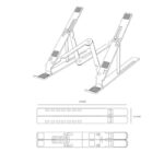 Soporte Aisens LPS3M-179 para Portátil/Tablet hasta 15"