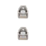 Cable de Red RJ45 SFTP Nanocable 10.20.0820 Cat.6/ 20m/ Gris
