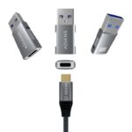 Adaptador USB 3.2 GEN2 Aisens A108-0655/ USB Tipo-C Hembra - USB Macho