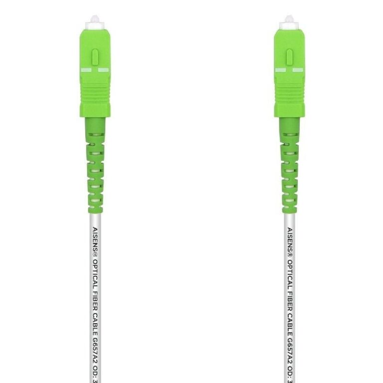 Cable de Fibra Óptica G657A2 3.0 Aisens A152-0495/ LSZH/ 3m/ Blanco