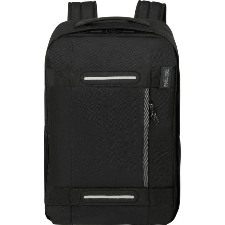 Mochila American Tourister Urban Track para Portátiles hasta 14"/ 24L/ Negra