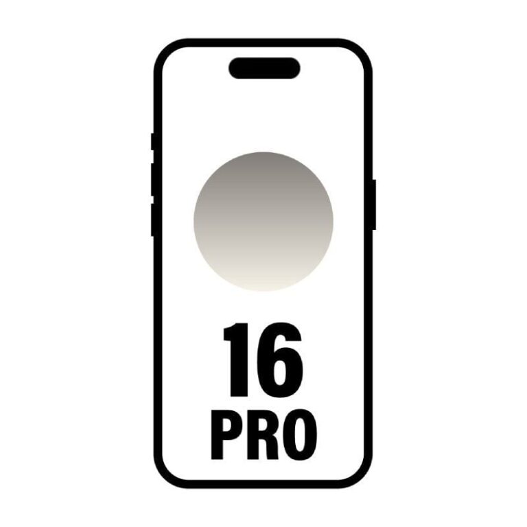 Smartphone Apple iPhone 16 Pro 128GB/ 6.3"/ 5G/ Titanio Natural