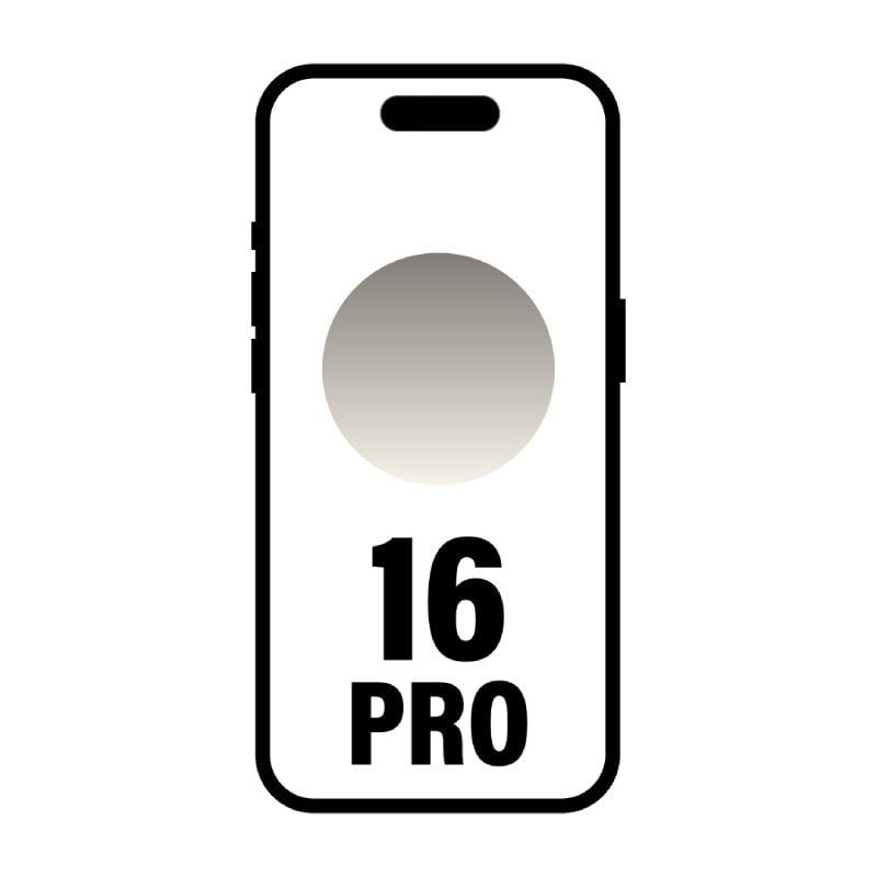 Smartphone Apple iPhone 16 Pro 128GB/ 6.3"/ 5G/ Titanio Natural