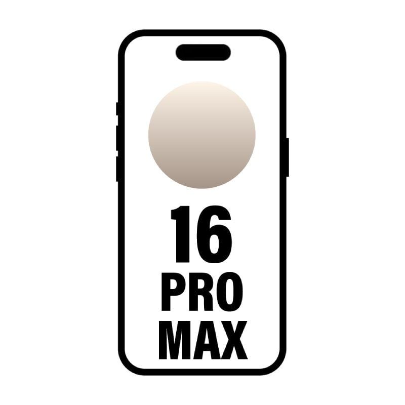 Smartphone Apple iPhone 16 Pro Max 256GB/ 6.9"/ 5G/ Titanio Color Desierto