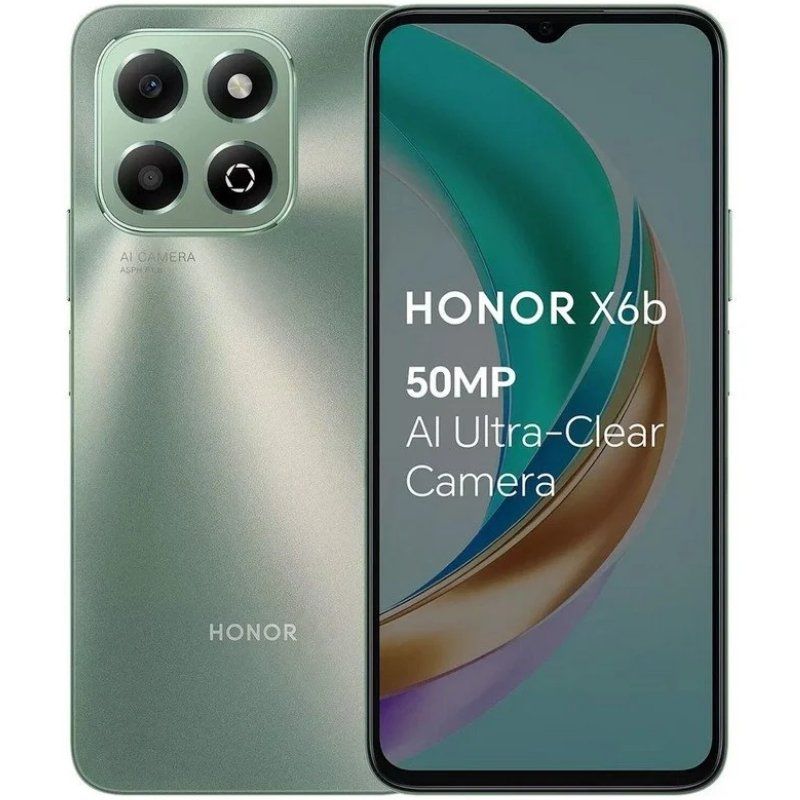 Smartphone Honor X6B 4GB/ 128GB/ 6.56"/ Verde Bosque
