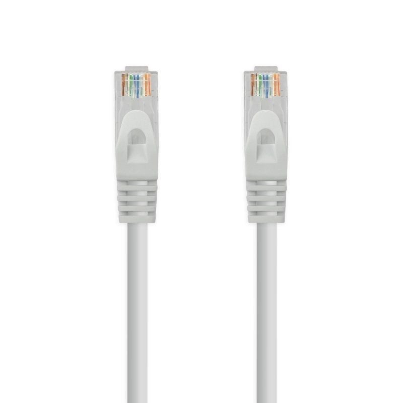 Cable de Red RJ45 UTP Nanocable 10.20.1805 Cat.6A/ 5m/ Gris