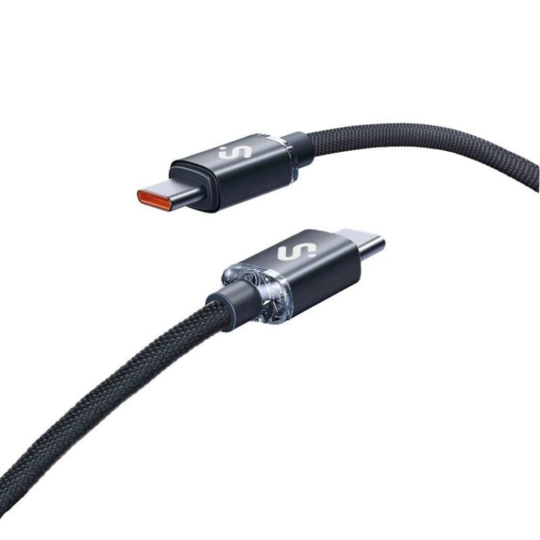 Cable USB 2.0 Tipo-C Subblim Optimus/ USB Tipo-C Macho - USB Tipo-C Macho/ Hasta 60W/ 480Mbps/ 2m/ Negro