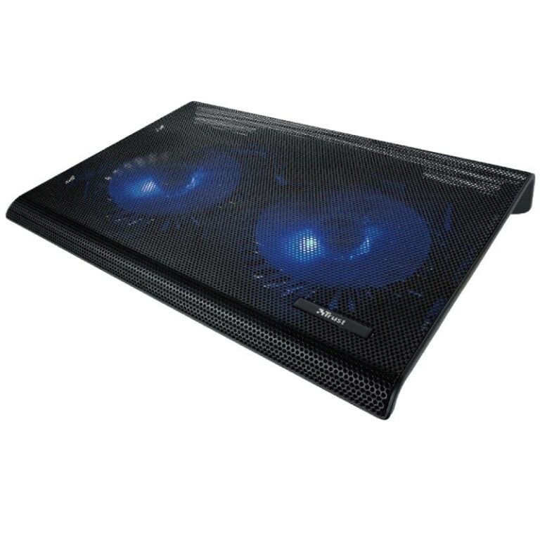Soporte Refrigerante Trust 20104 para Portátiles hasta 17.3"/ Azul