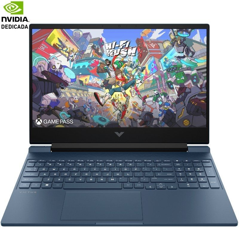 Portátil Gaming HP Victus 15-FA2031NS Intel Core i5-13420H/ 32GB/ 1TB SSD/ GeForce RTX 3050/ 15.6"/ Sin Sistema Operativo