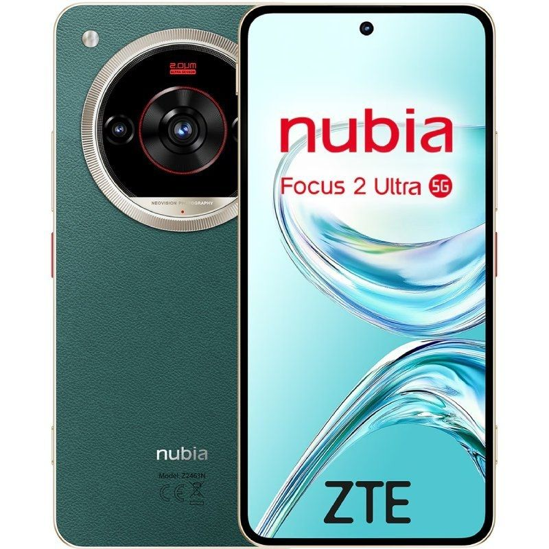 Smartphone ZTE Nubia Focus 2 Ultra 8GB/ 512GB/ 6.8"/ Verde