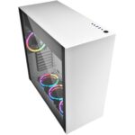 Caja sharkoon pure steel atx 2xusb3.0 rgb sin fuente blanco - Imagen 2