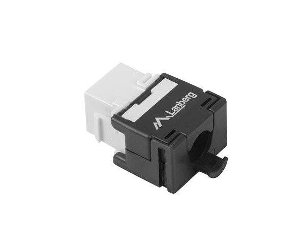 Conector keystone lanberg cat 5e utp rj45 180 grados sin herramientas