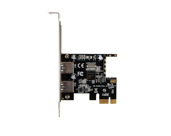 Tarjeta pci lanberg express 2x usb 3.1 gen1 hembra low profile bracket