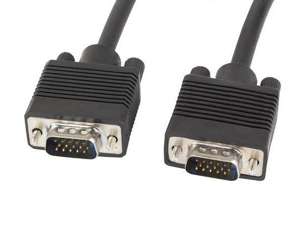 Cable vga lanberg macho -  macho ferrita 3m negro