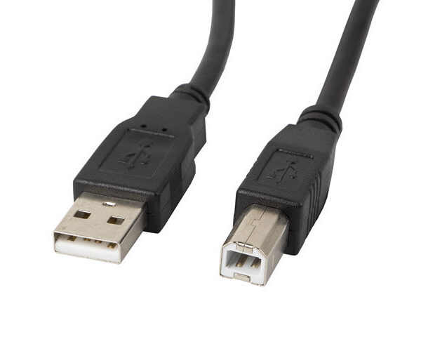 Cable impresora lanberg usb a -  usb b macho - macho negro 5 m