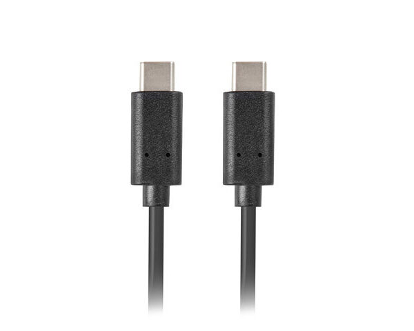 Cable 2.0 lanberg usb tipo c macho -  usb tipo c macho 0.5m negro