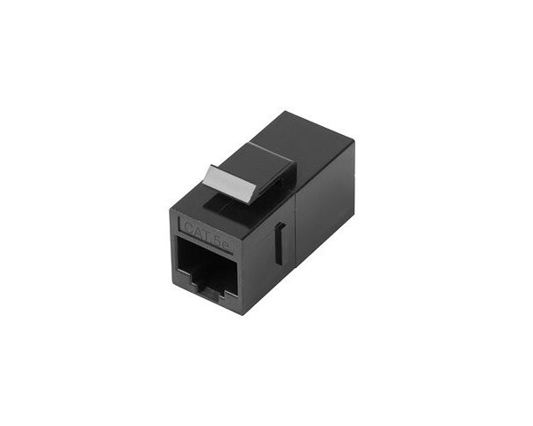 Adaptador lanberg keystone feed - thru rj45 a rj45 utp cat6