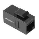 Adaptador lanberg keystone feed - thru rj45 a rj45 utp cat6 - Imagen 2