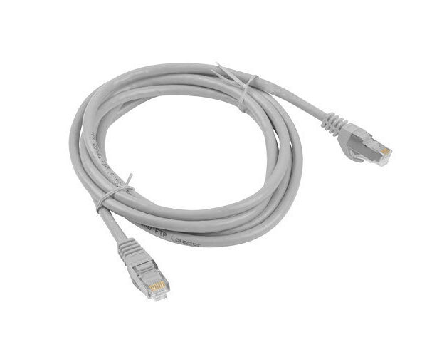 Cable red lanberg latiguillo cat.6 ftp 3m gris fluke passed