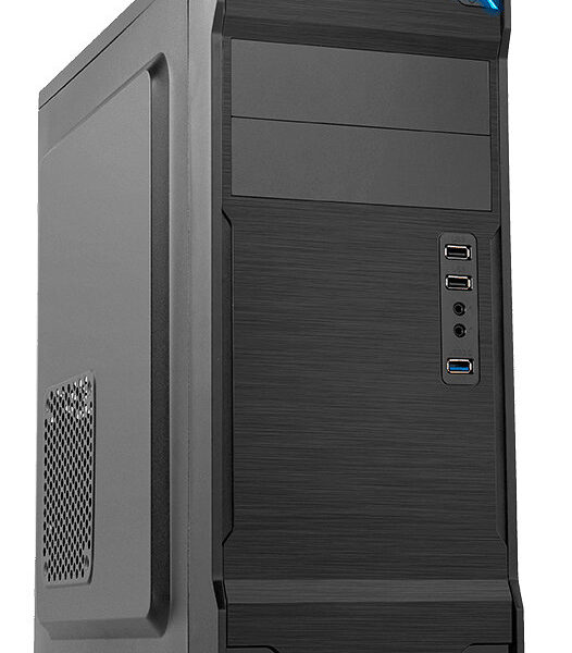 Caja ordenador nox kore atx 1xusb3.0 2xusb2.0 negro